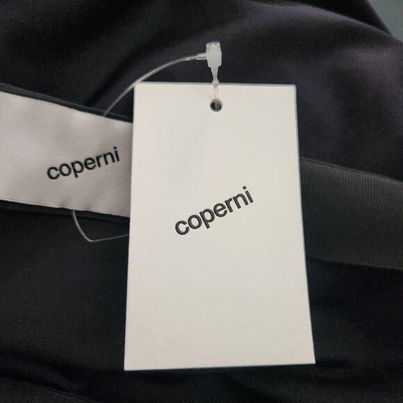 Coperni Rose Detail Bustier Mini Dress in Black Size Medium NWT Sold Out Revolve - Picture 12 of 15